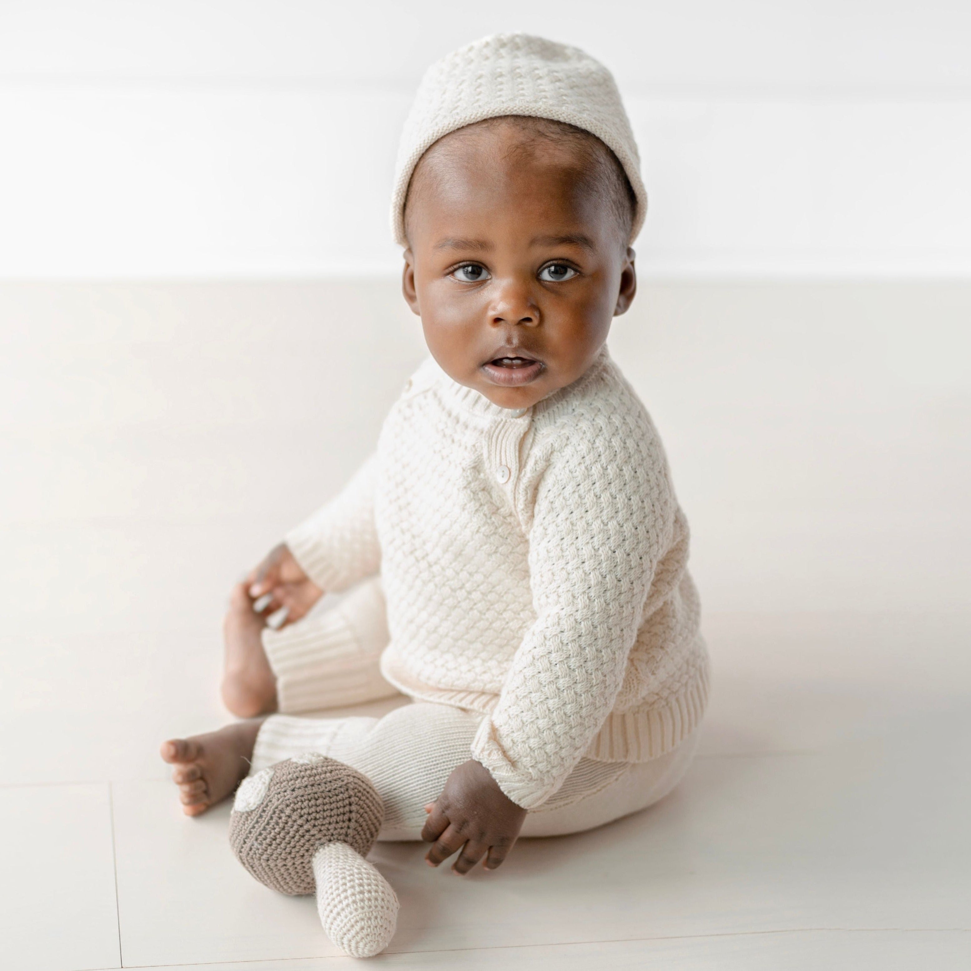 Lattice Sweater Hat