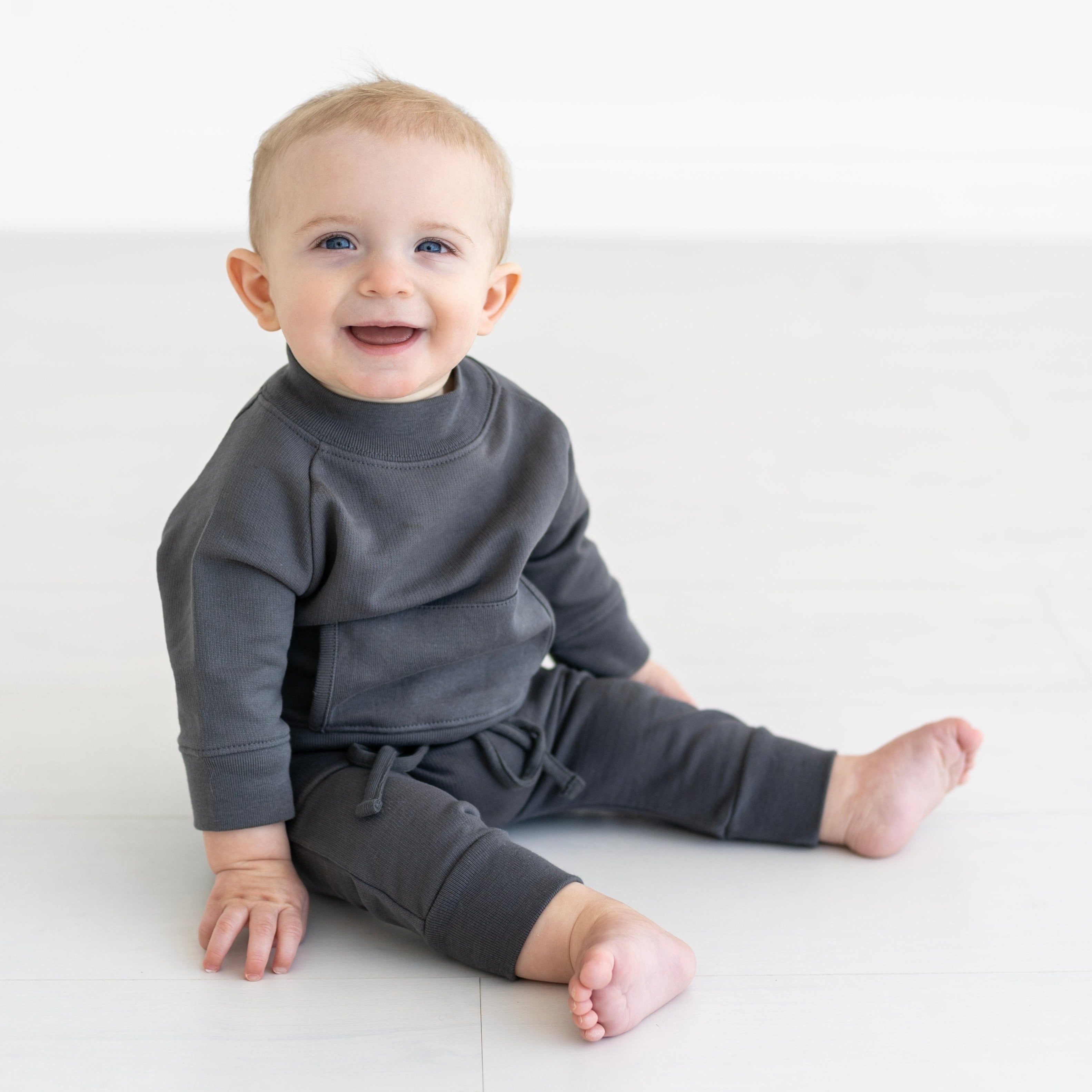 French Terry Wide Neck Raglan