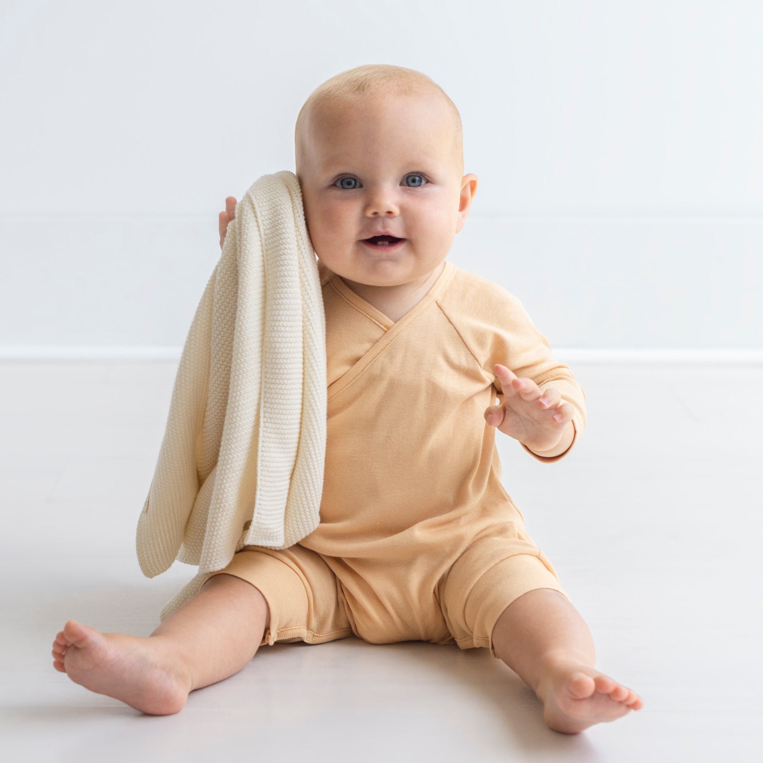 Long Sleeved Kimono Playsuit