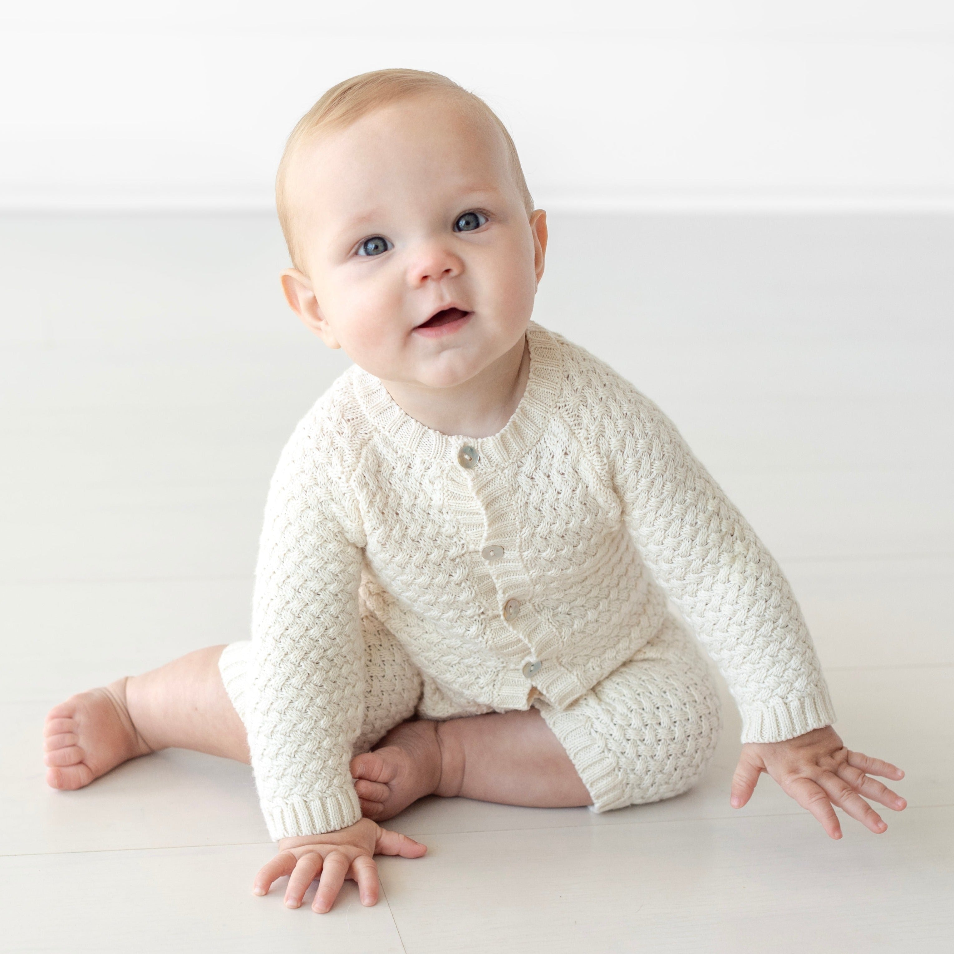 Lattice Stitch Coverall