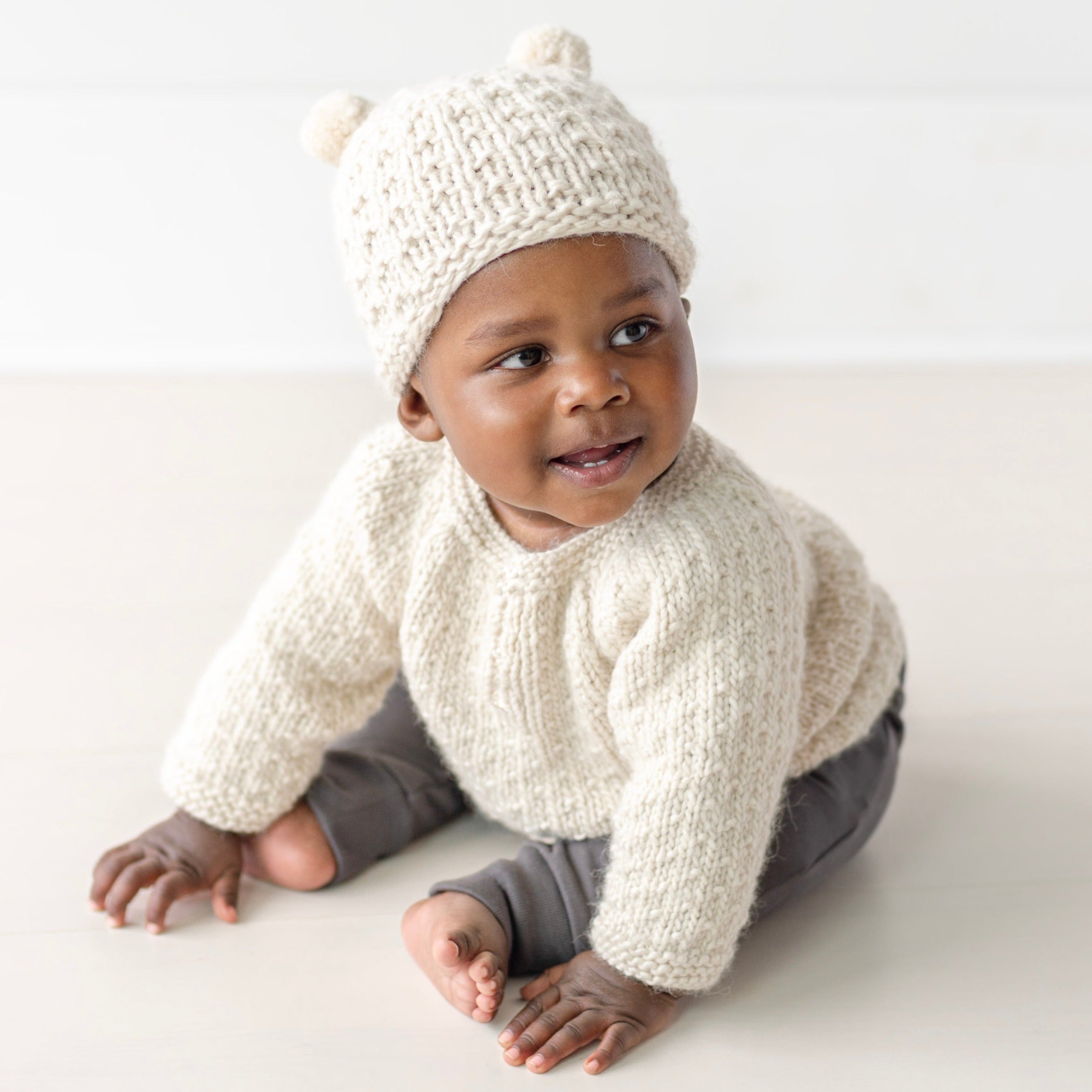 Natural Dyed Raglan Pullover