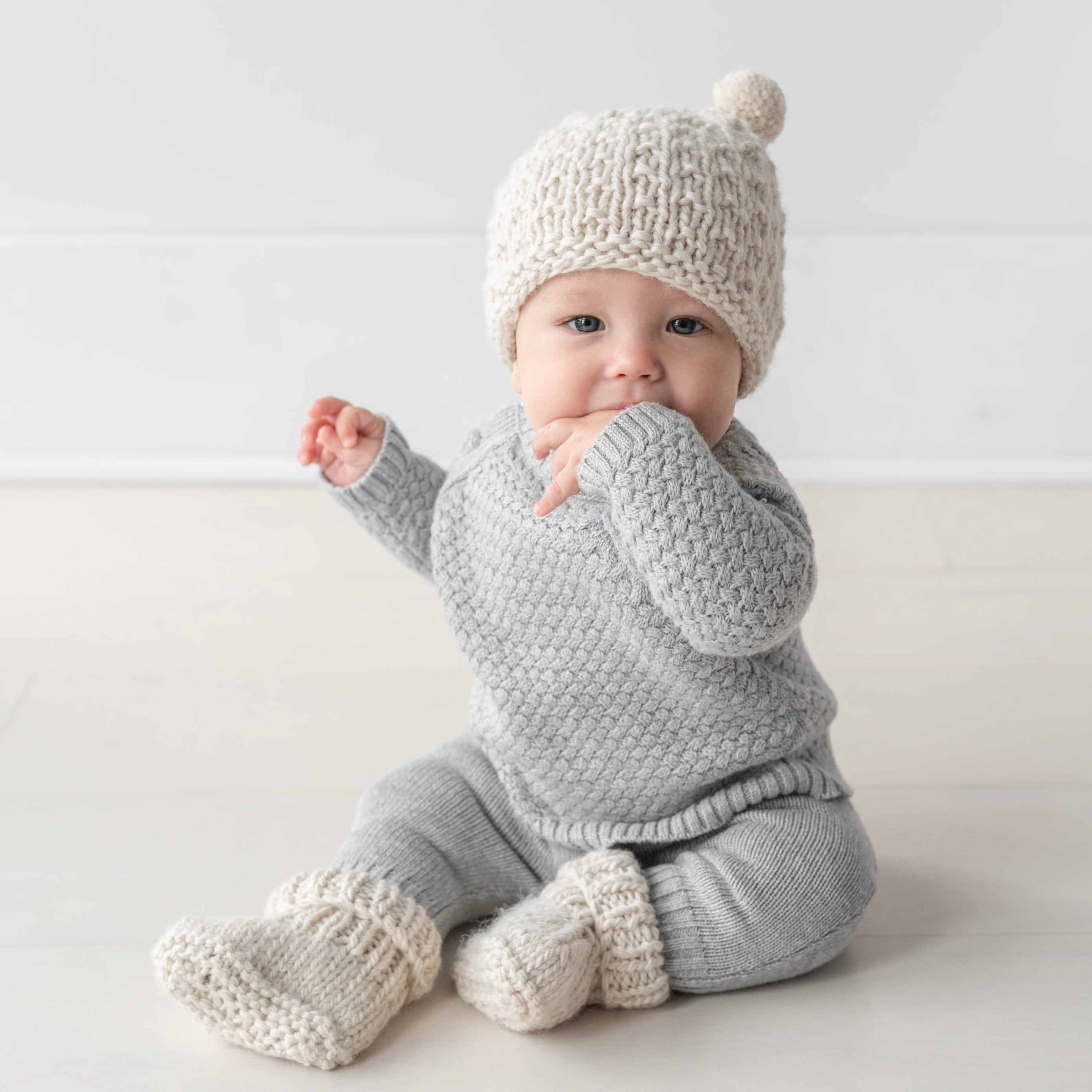Lattice Stitch Raglan Pullover