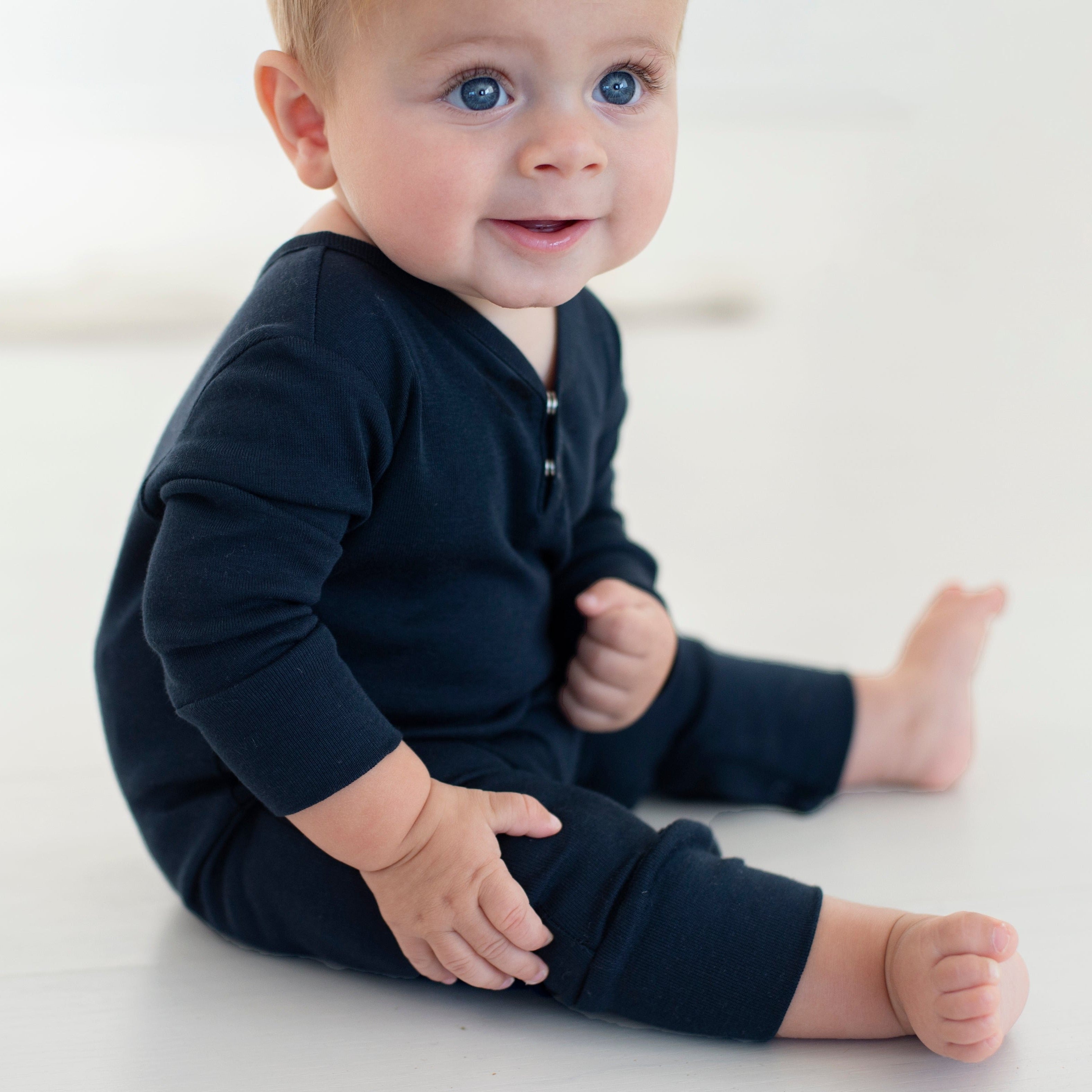 Long Sleeved V-neck Coverall